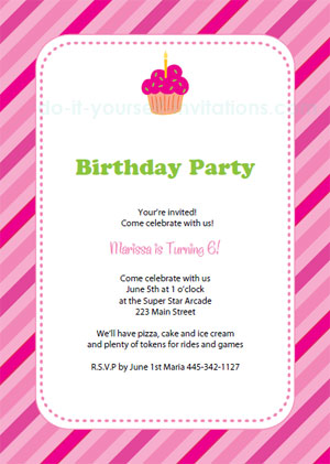 You Are Invited - Birthday Invitation Template (Free)