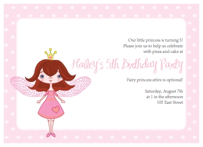 Printable Princess Party Invitations