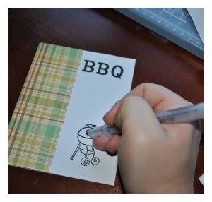 make barbecue invitations