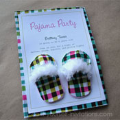 pajama Party Invitations Template