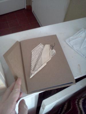 Front of the Paper Airplane Invitation